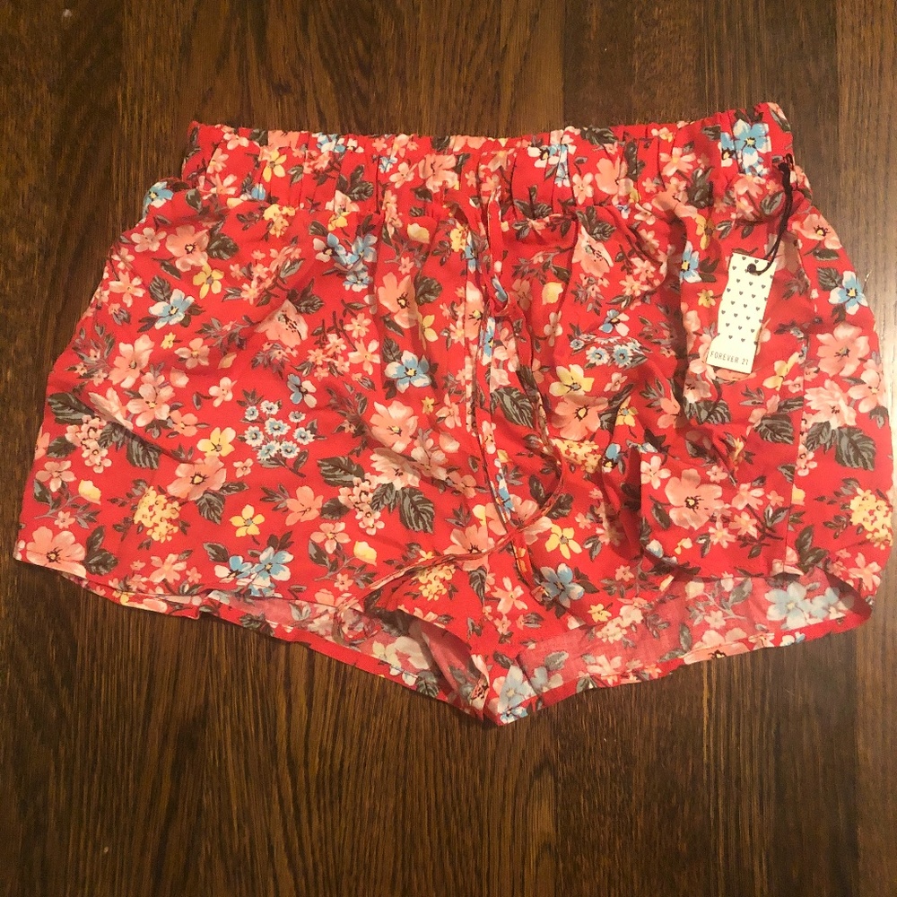Forever 21 Women's Floral Shorts